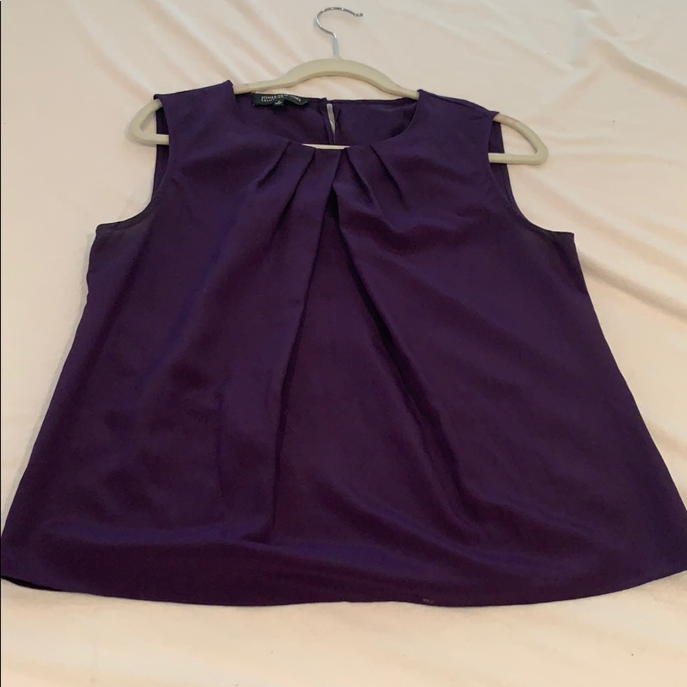 Purple blouse